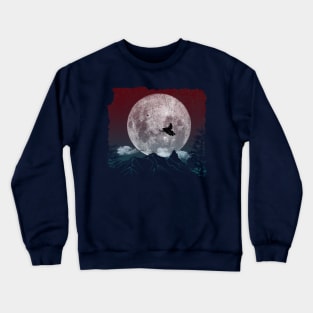 Snowmobile Freestyle - Summer Night Crewneck Sweatshirt